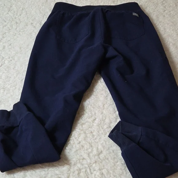 Figs Zamora Jogger Scrub Pant Sz S Petite Navy - Picture 5 of 8